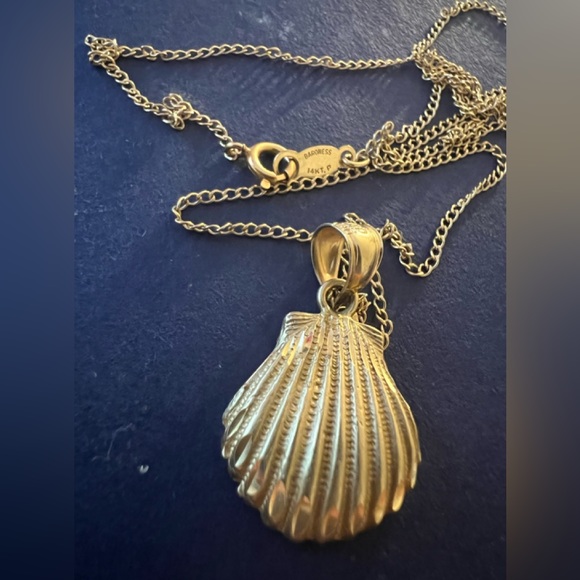 14kt gold chain, I accept offers, I have a lot of jewelr - Picture 1 of 8
